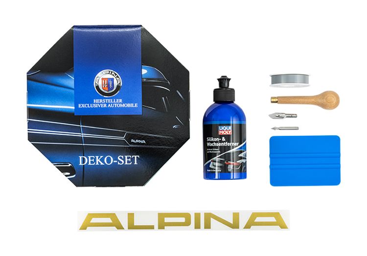 E34/E32/E30/E24/E28 デコセット ゴールドピンストライプ フロントスポイラー用