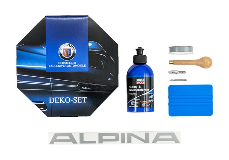 E34デコセット シルバーピンストライプ 1台分