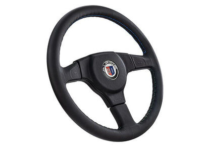 レザーステアリングホイール　3スポーク　360ｍｍ　（ボスなし）