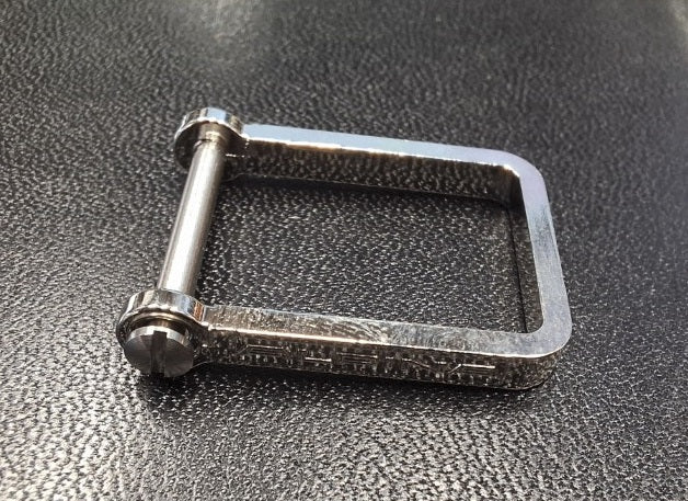 レザーキーホルダー用　補修部品　シャックッル
