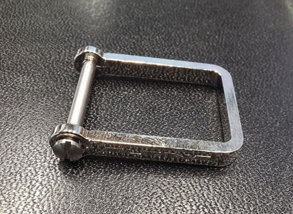 レザーキーホルダー用　補修部品　シャックッル
